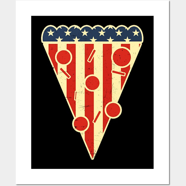 4th Of July 2020 Shirt | America Pizza Gift Wall Art by Gawkclothing